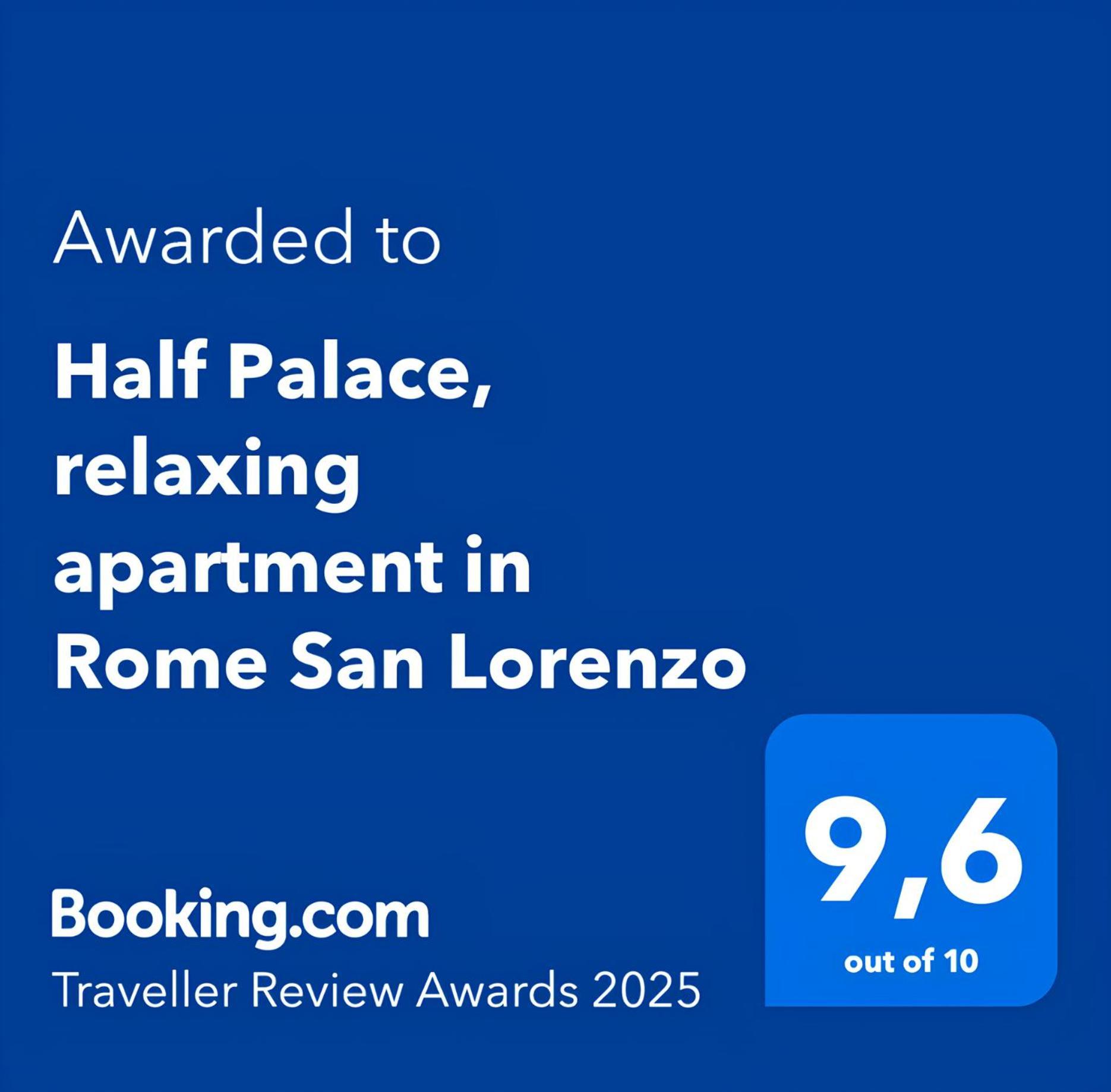 Half Palace, Relaxing Apartment In Rome San Lorenzo Екстериор снимка